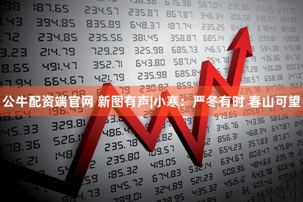 公牛配资端官网 新图有声|小寒：严冬有时 春山可望